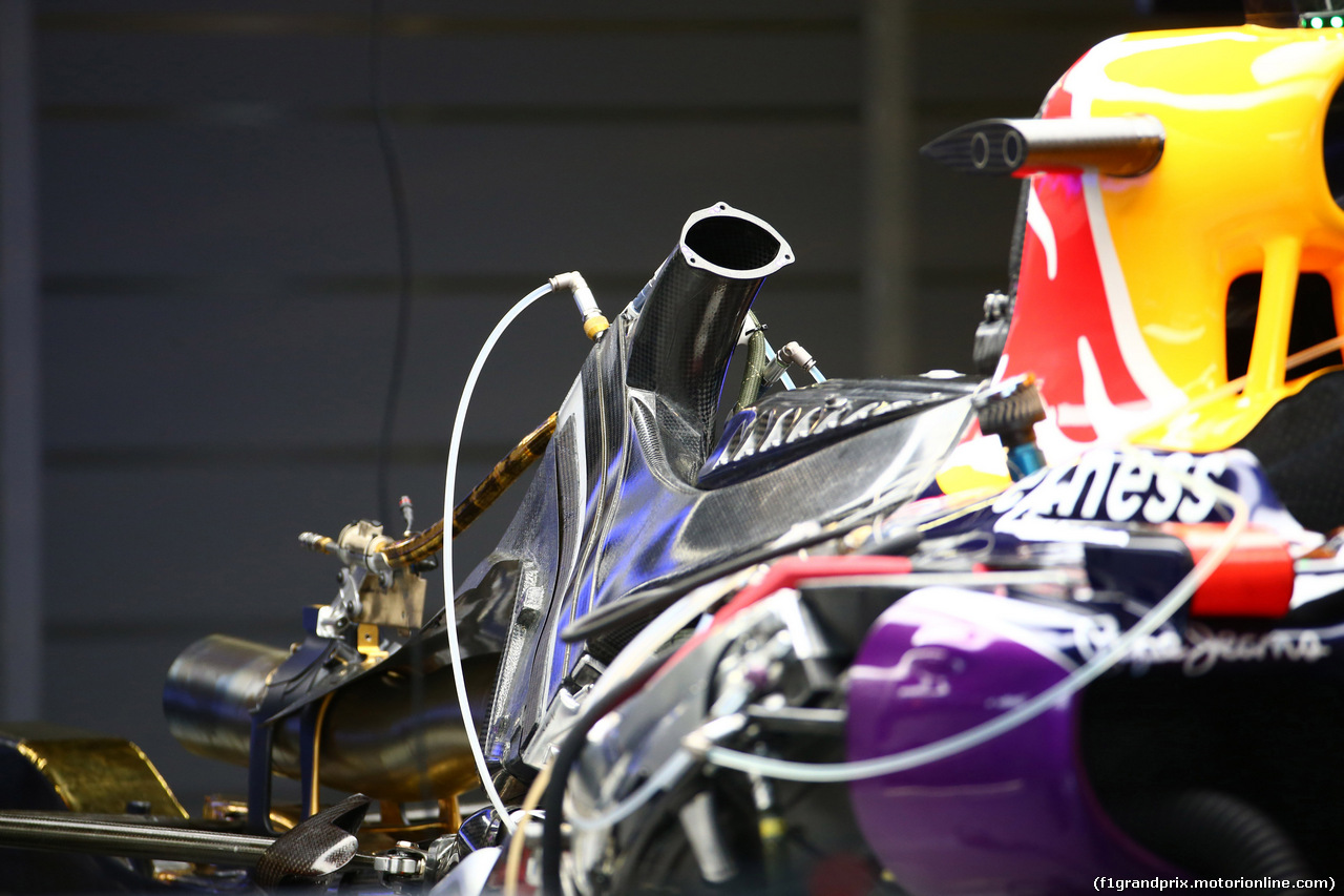 GP GIAPPONE, 24.09.2015 - Red Bull Racing RB11, detail