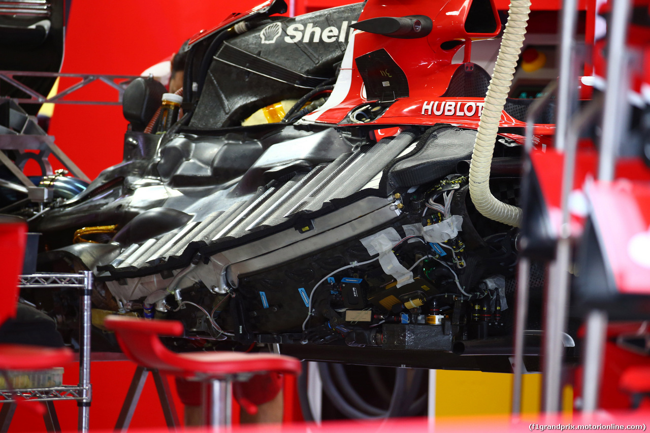 GP GIAPPONE, 24.09.2015 - Ferrari SF15-T, detail