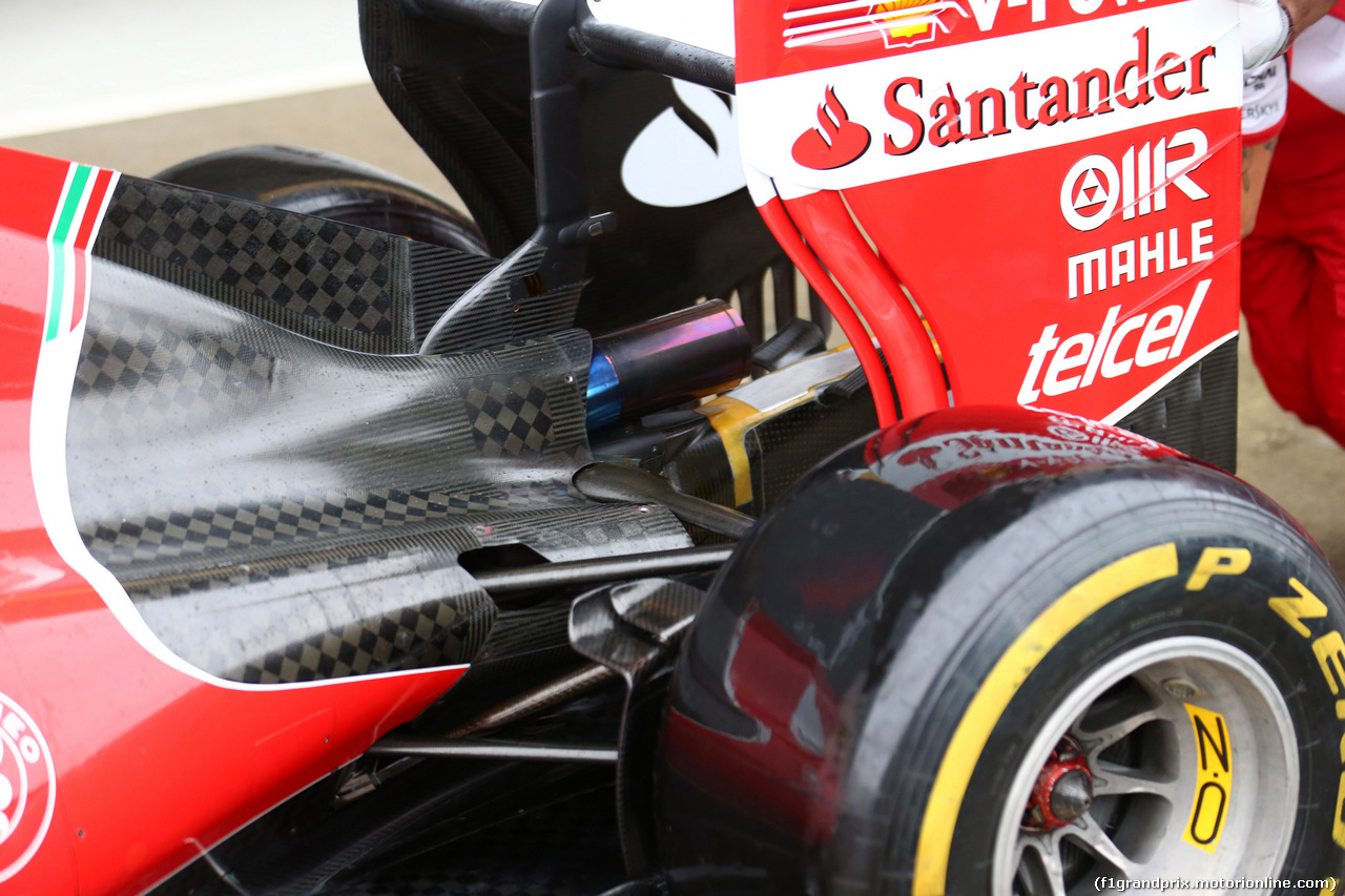 GP GIAPPONE, 24.09.2015 - Ferrari SF15-T, detail