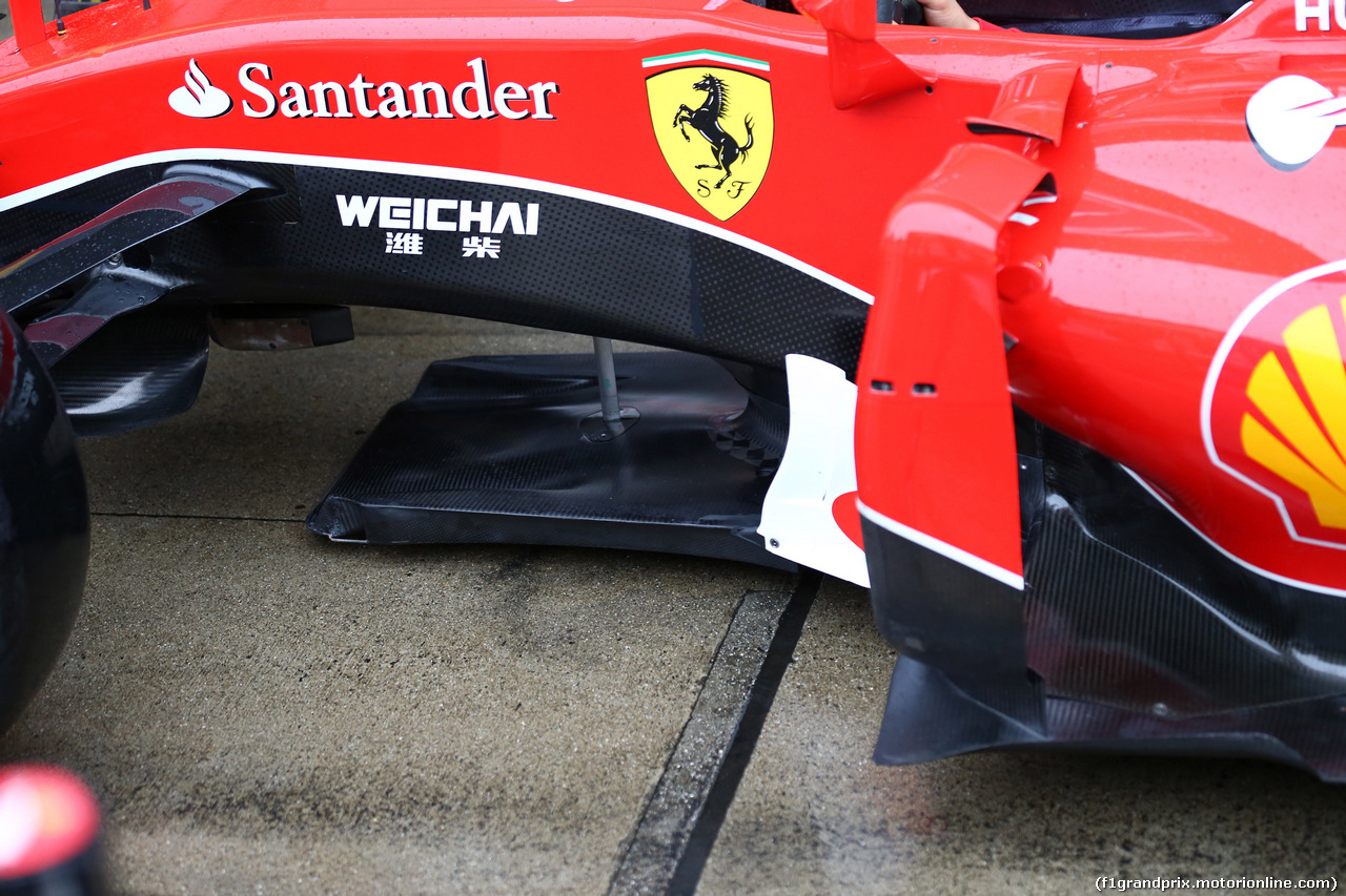 GP GIAPPONE, 24.09.2015 - Ferrari SF15-T, detail