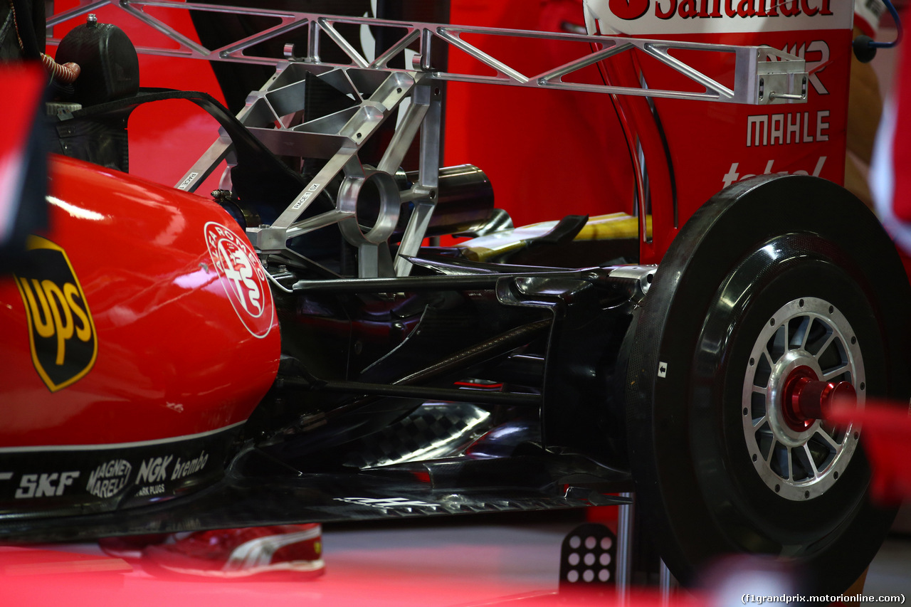 GP GIAPPONE, 24.09.2015 - Ferrari SF15-T, detail