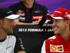 GP GIAPPONE, 24.09.2015 - Conferenza Stampa, Jenson Button (GBR)  McLaren Honda MP4-30 e Sebastian Vettel (GER) Ferrari SF15-T