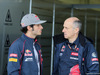 GP GIAPPONE, 24.09.2015 - Carlos Sainz Jr (ESP) Scuderia Toro Rosso STR10 e Franz Tost, Scuderia Toro Rosso, Team Principal