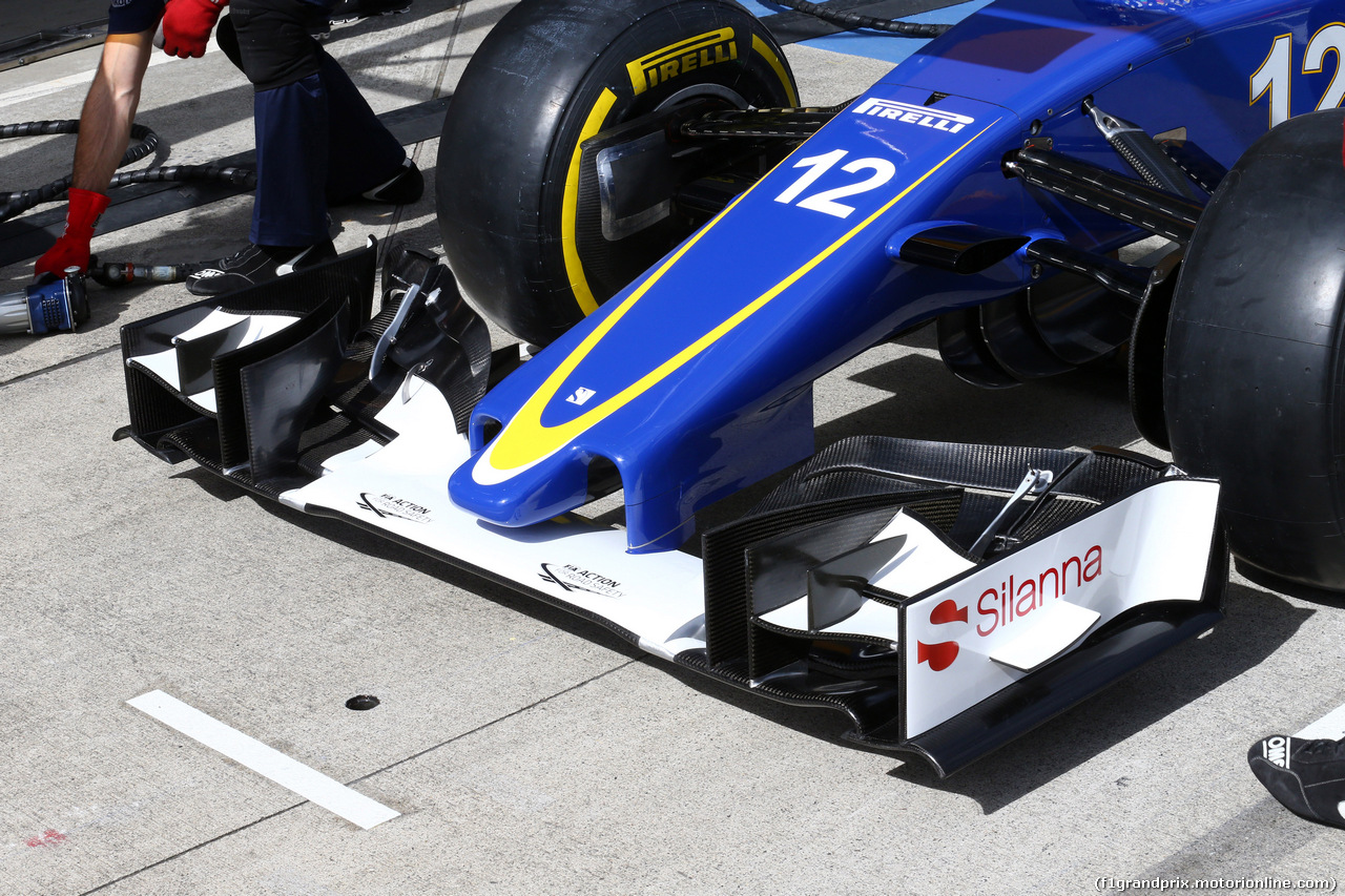GP GIAPPONE, 26.09.2015 - Sauber C34, detail