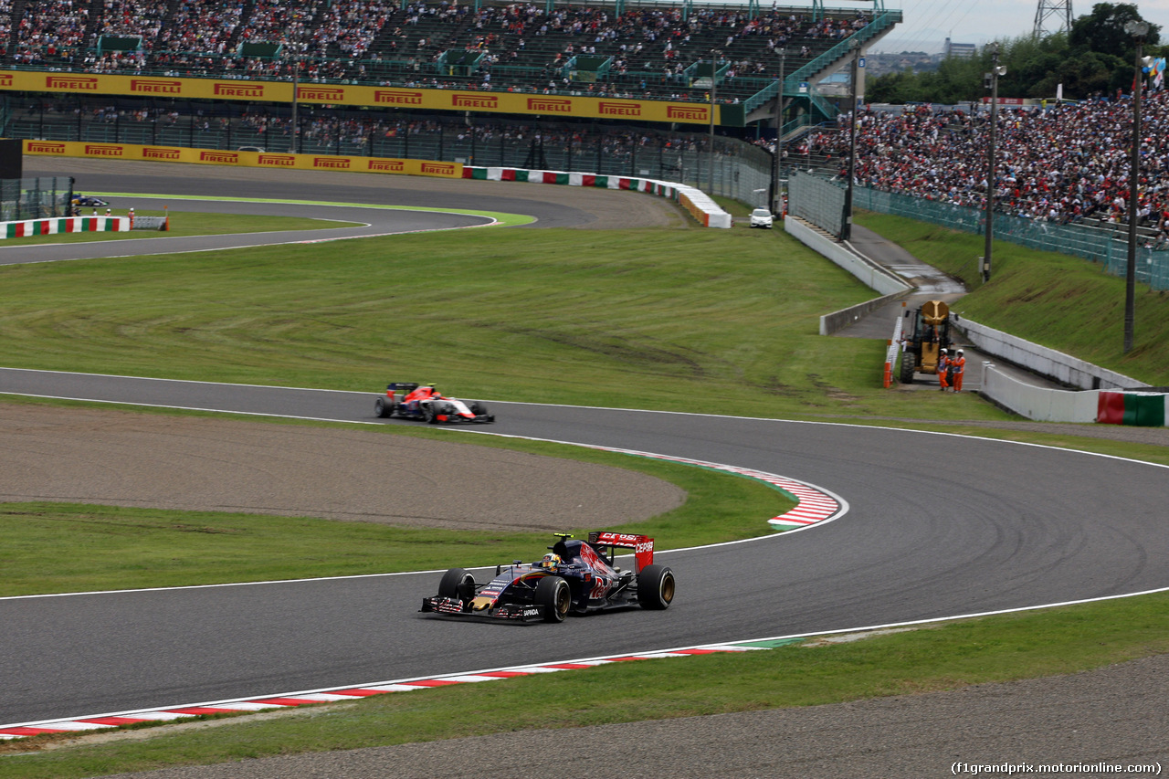 GP GIAPPONE, 26.09.2015 - Prove Libere 3, Carlos Sainz Jr (ESP) Scuderia Toro Rosso STR10