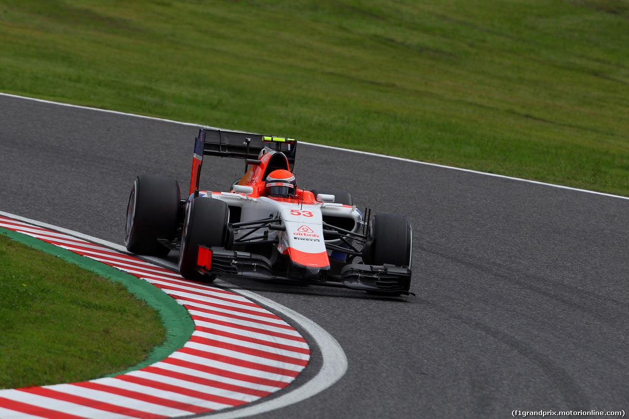 GP GIAPPONE, 26.09.2015 - Prove Libere 3, Alexander Rossi (USA) Manor Marussia F1 Team