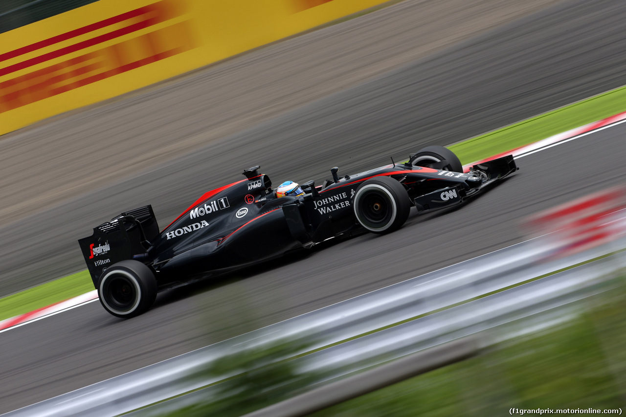 GP GIAPPONE, 26.09.2015 - Prove Libere 3, Fernando Alonso (ESP) McLaren Honda MP4-30