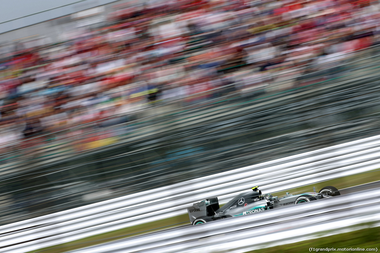 GP GIAPPONE, 26.09.2015 - Prove Libere 3, Nico Rosberg (GER) Mercedes AMG F1 W06