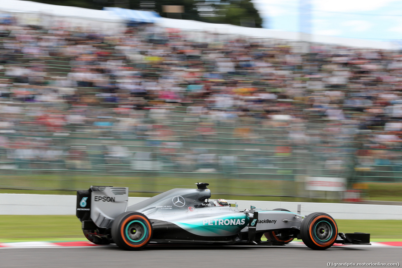 GP GIAPPONE, 26.09.2015 - Prove Libere 3, Lewis Hamilton (GBR) Mercedes AMG F1 W06