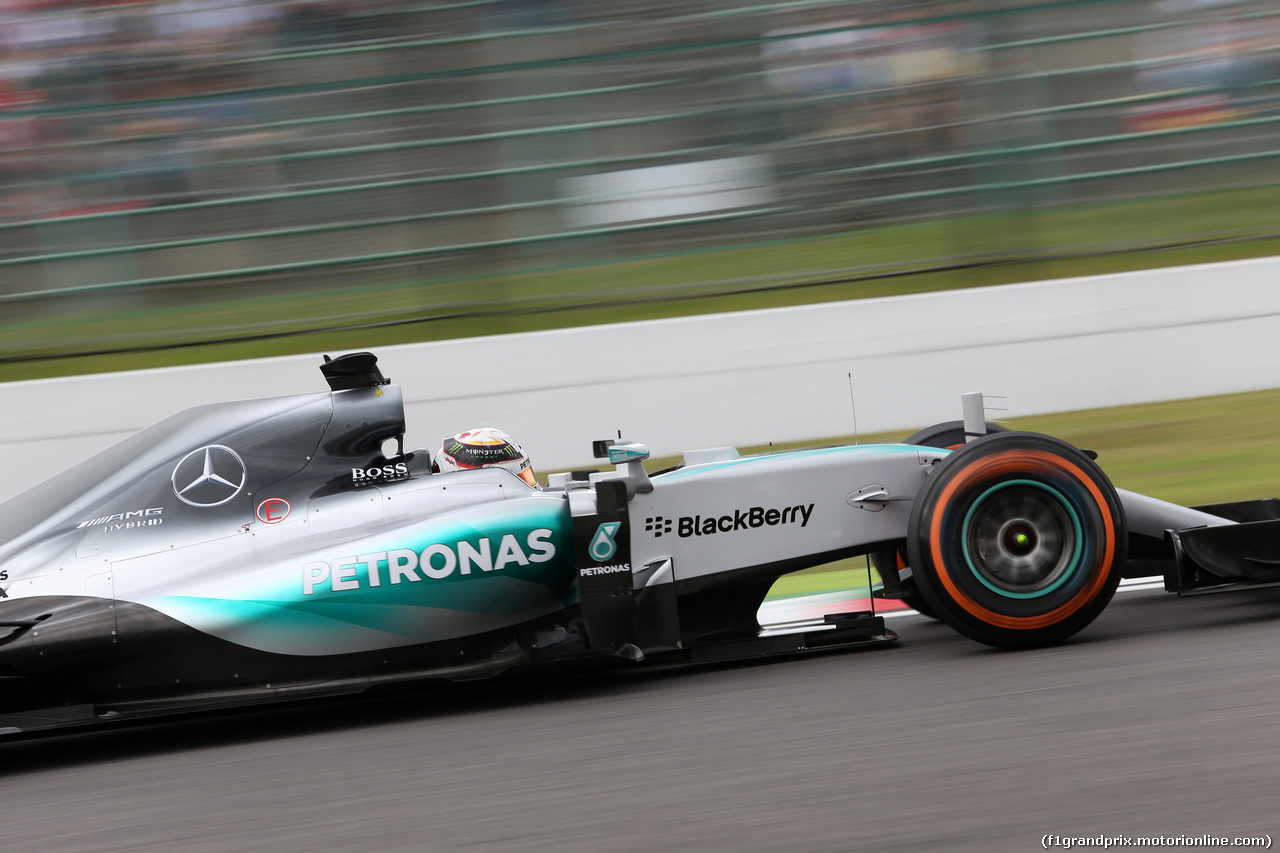 GP GIAPPONE, 26.09.2015 - Prove Libere 3, Lewis Hamilton (GBR) Mercedes AMG F1 W06