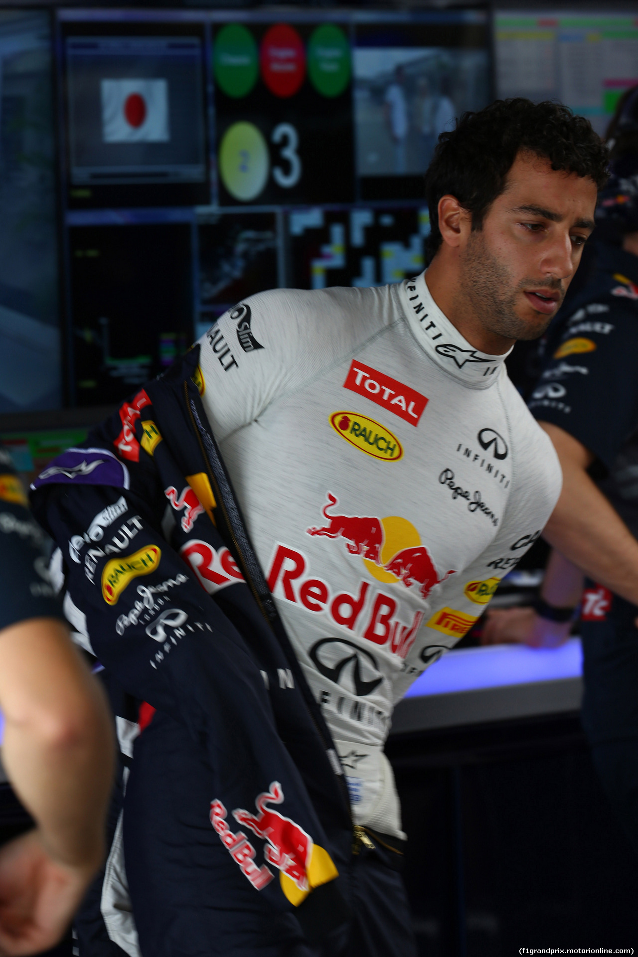 GP GIAPPONE, 26.09.2015 - Prove Libere 3, Daniel Ricciardo (AUS) Red Bull Racing RB11
