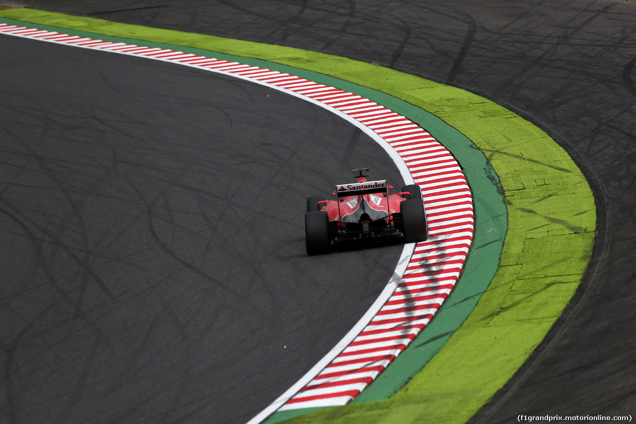 GP GIAPPONE, 26.09.2015 - Prove Libere 3, Sebastian Vettel (GER) Ferrari SF15-T