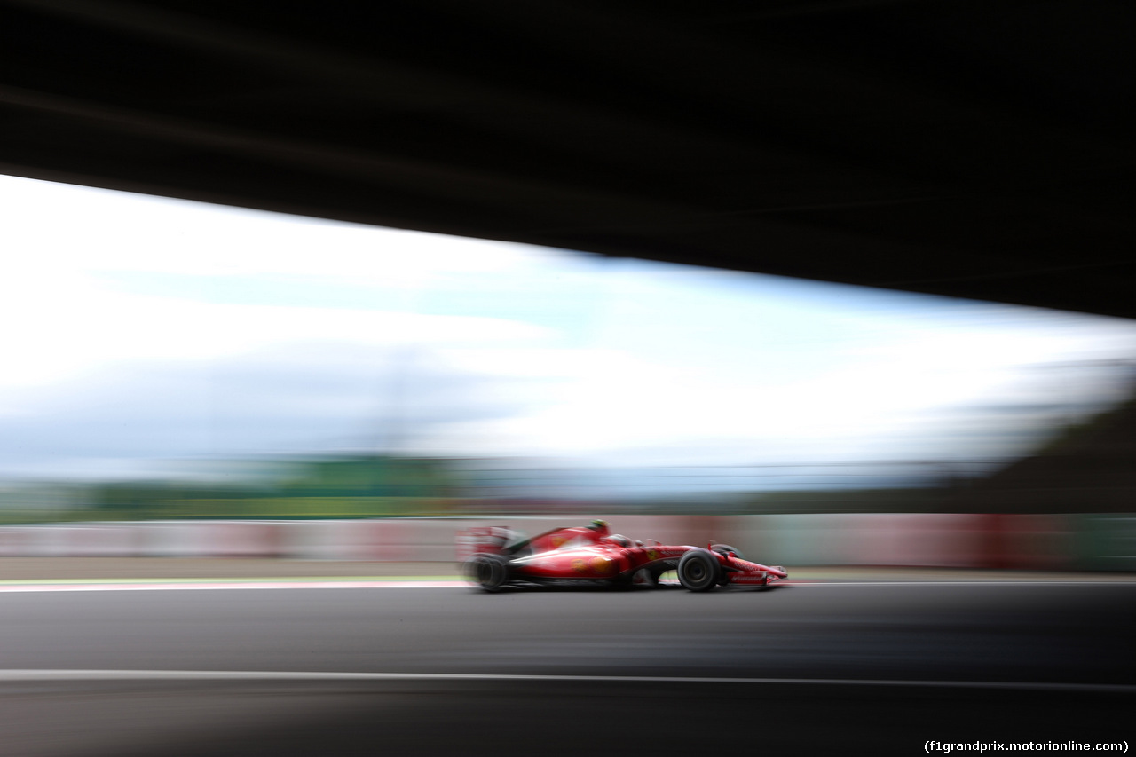 GP GIAPPONE, 26.09.2015 - Prove Libere 3, Kimi Raikkonen (FIN) Ferrari SF15-T