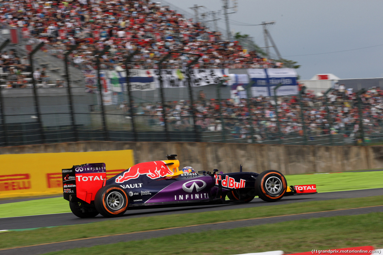 GP GIAPPONE, 26.09.2015 - Qualifiche, Daniel Ricciardo (AUS) Red Bull Racing RB11