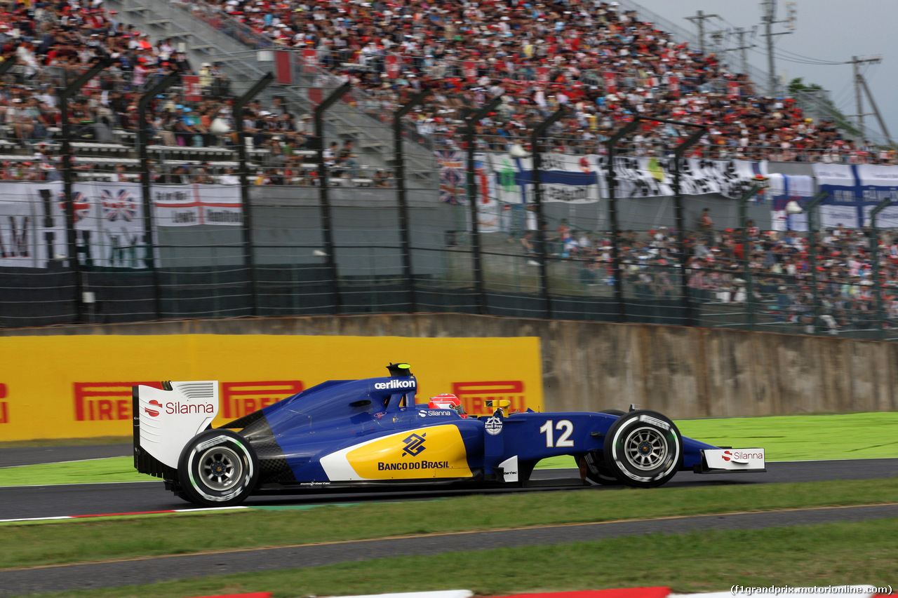 GP GIAPPONE, 26.09.2015 - Qualifiche, Felipe Nasr (BRA) Sauber C34