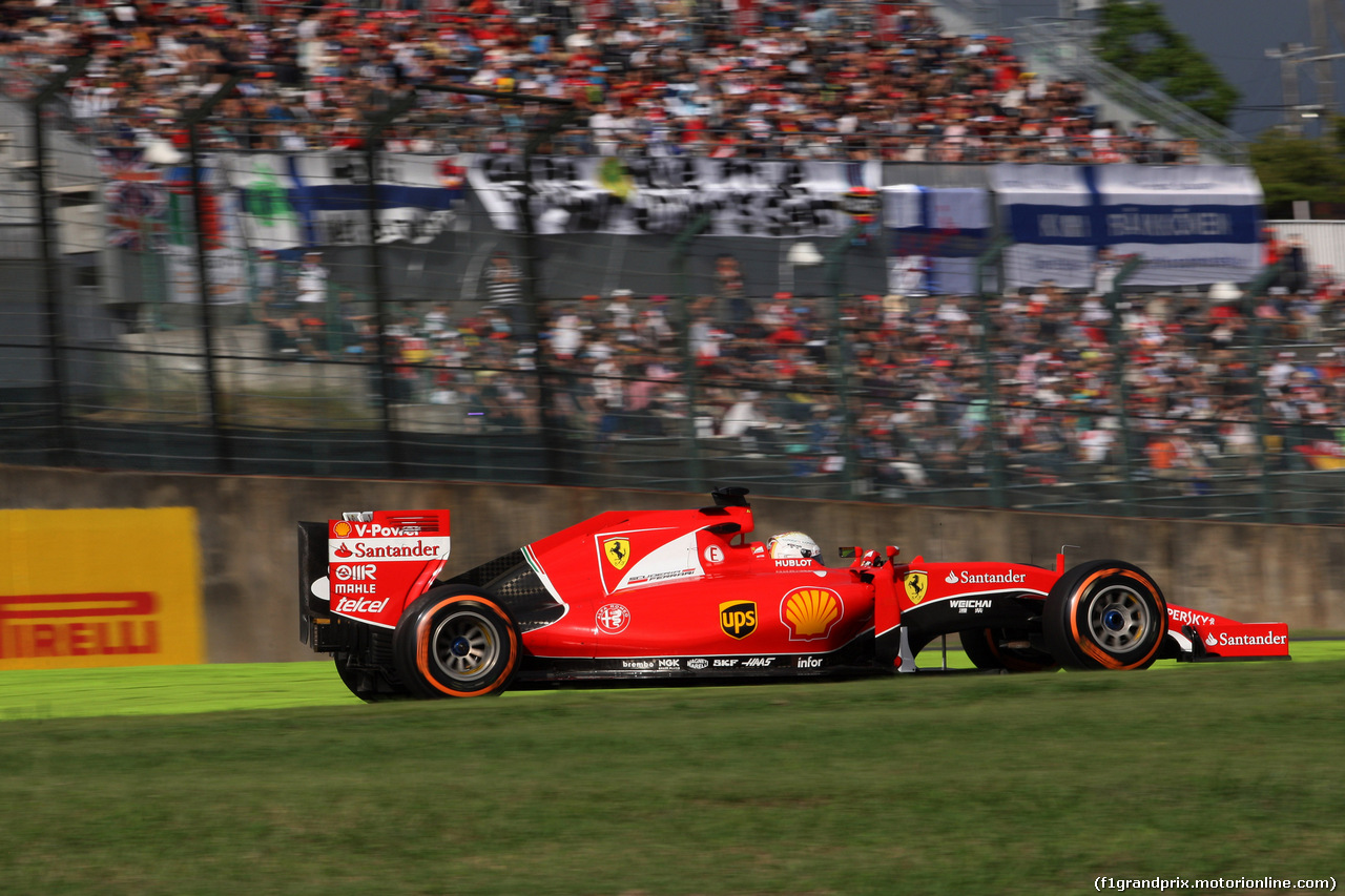 GP GIAPPONE, 26.09.2015 - Qualifiche, Sebastian Vettel (GER) Ferrari SF15-T