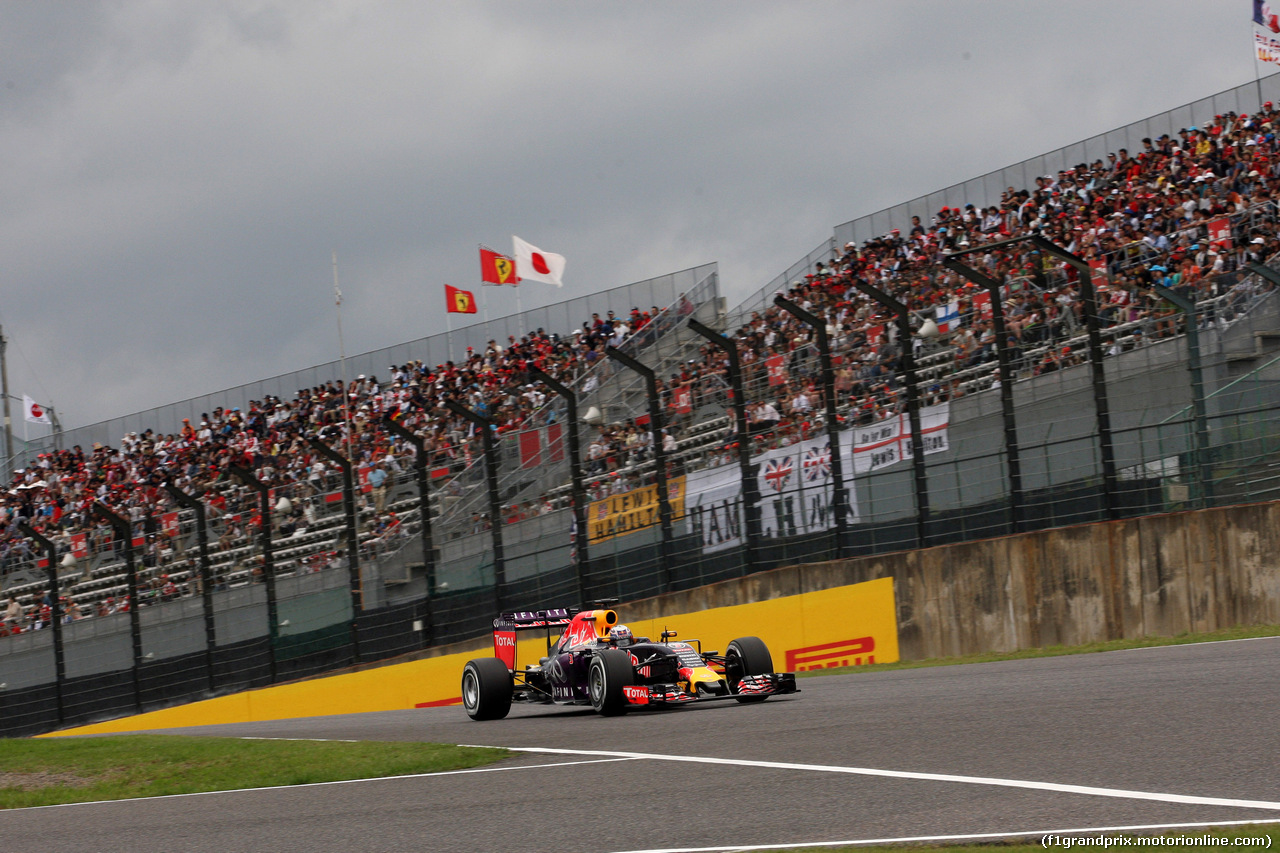 GP GIAPPONE, 26.09.2015 - Qualifiche, Daniel Ricciardo (AUS) Red Bull Racing RB11