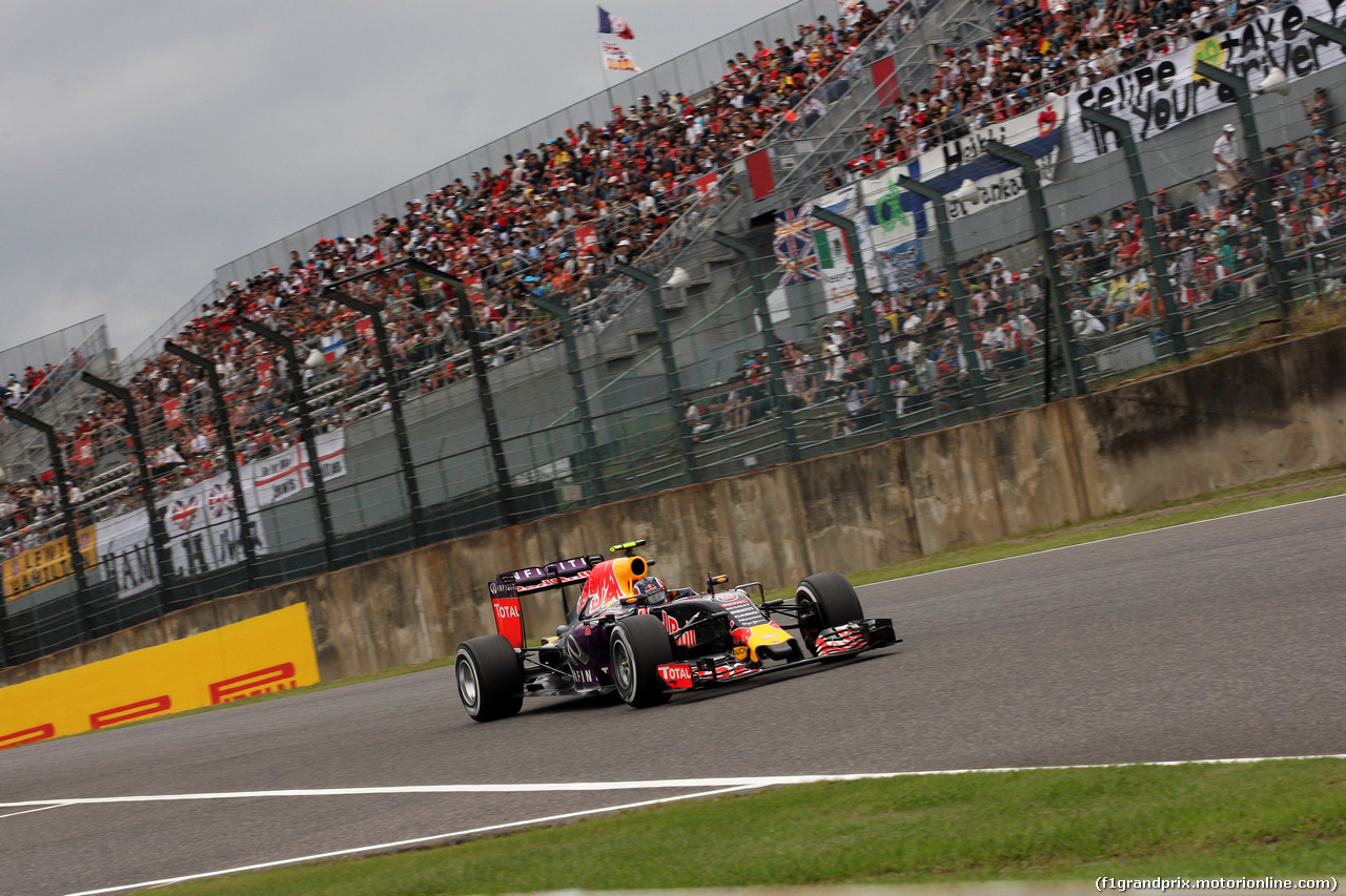 GP GIAPPONE, 26.09.2015 - Qualifiche, Daniil Kvyat (RUS) Red Bull Racing RB11