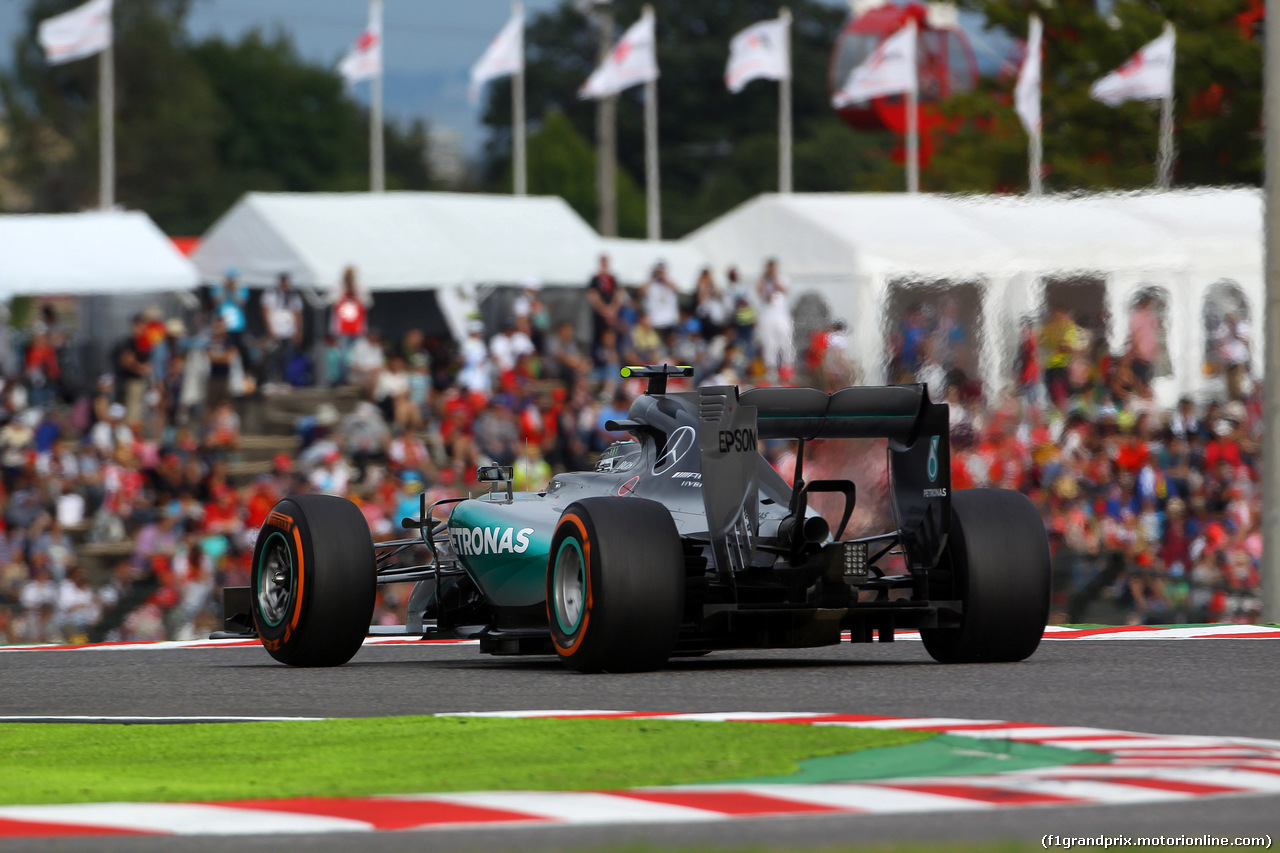 GP GIAPPONE, 26.09.2015 - Qualifiche, Nico Rosberg (GER) Mercedes AMG F1 W06
