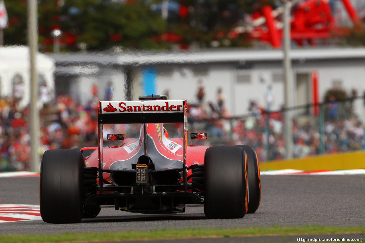 GP GIAPPONE, 26.09.2015 - Qualifiche, Kimi Raikkonen (FIN) Ferrari SF15-T