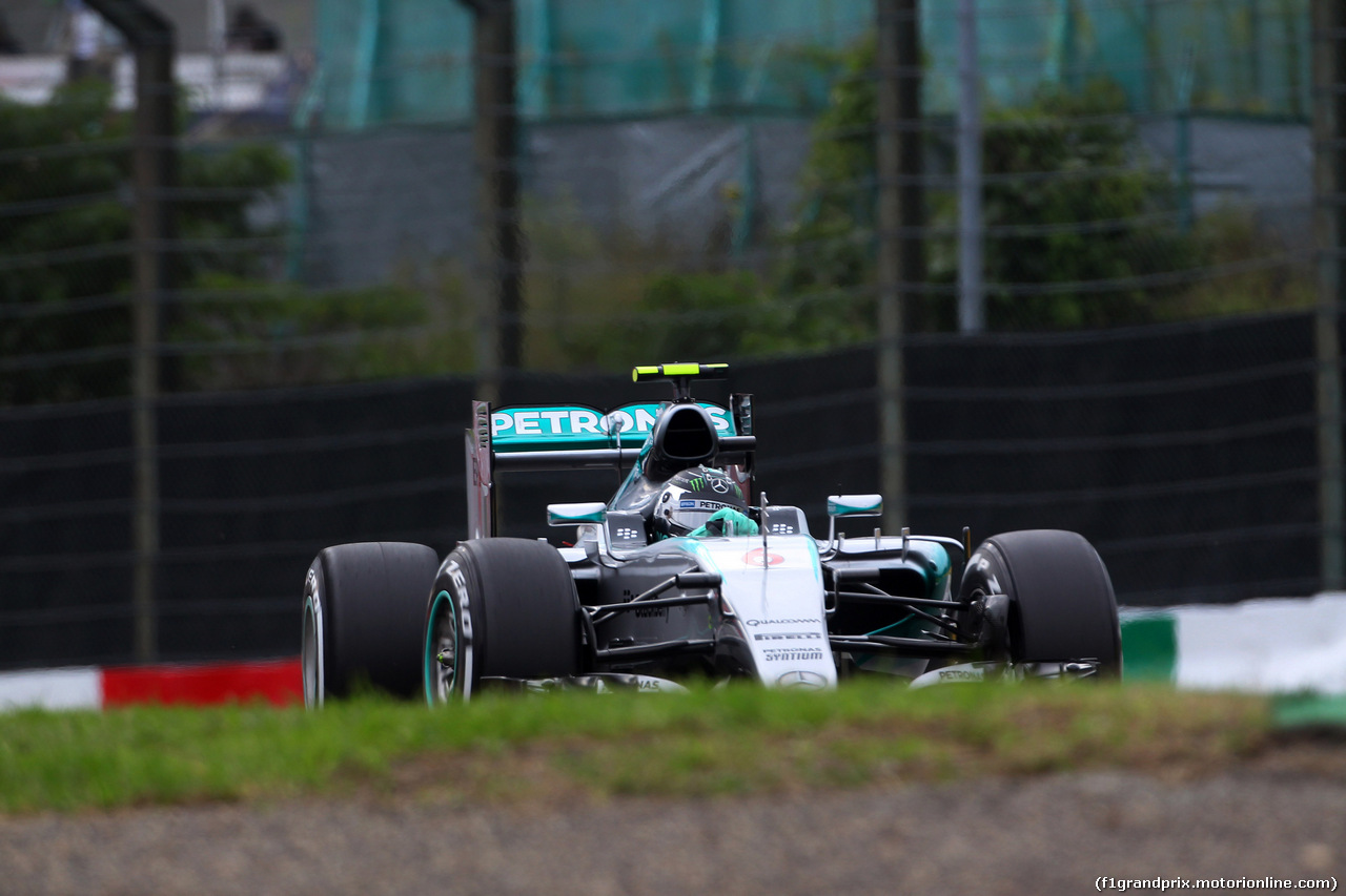 GP GIAPPONE, 26.09.2015 - Qualifiche, Nico Rosberg (GER) Mercedes AMG F1 W06