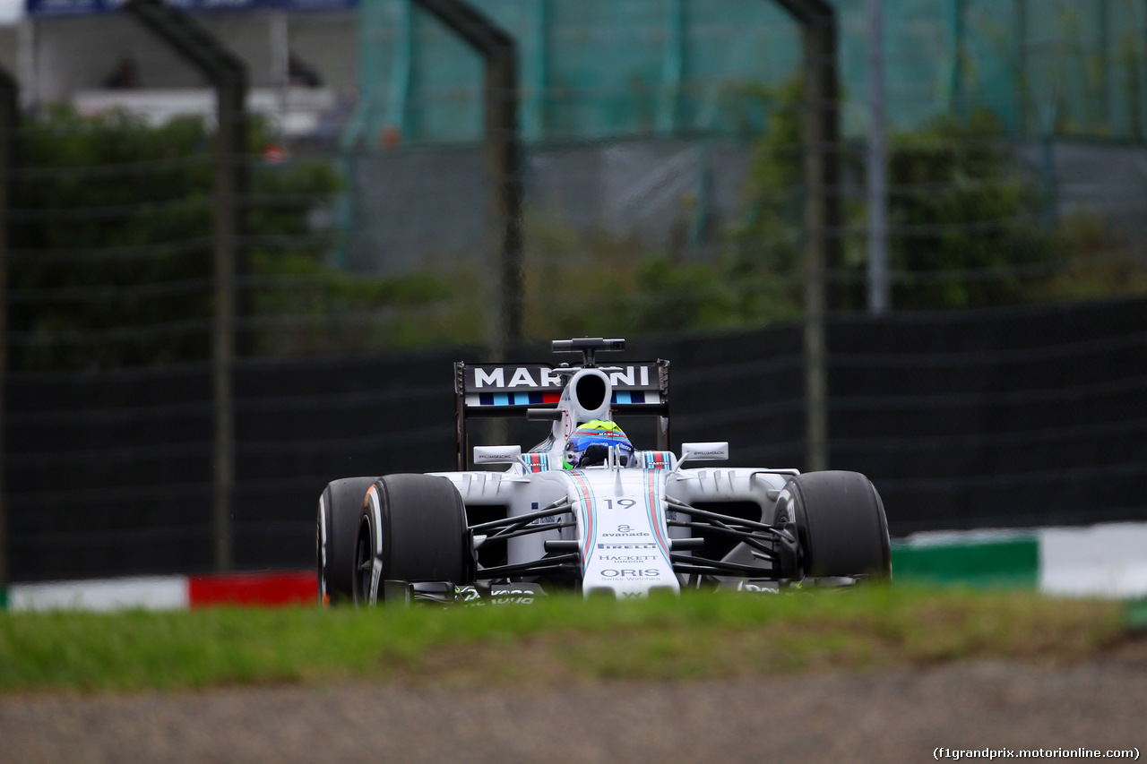 GP GIAPPONE, 26.09.2015 - Qualifiche, Felipe Massa (BRA) Williams F1 Team FW37