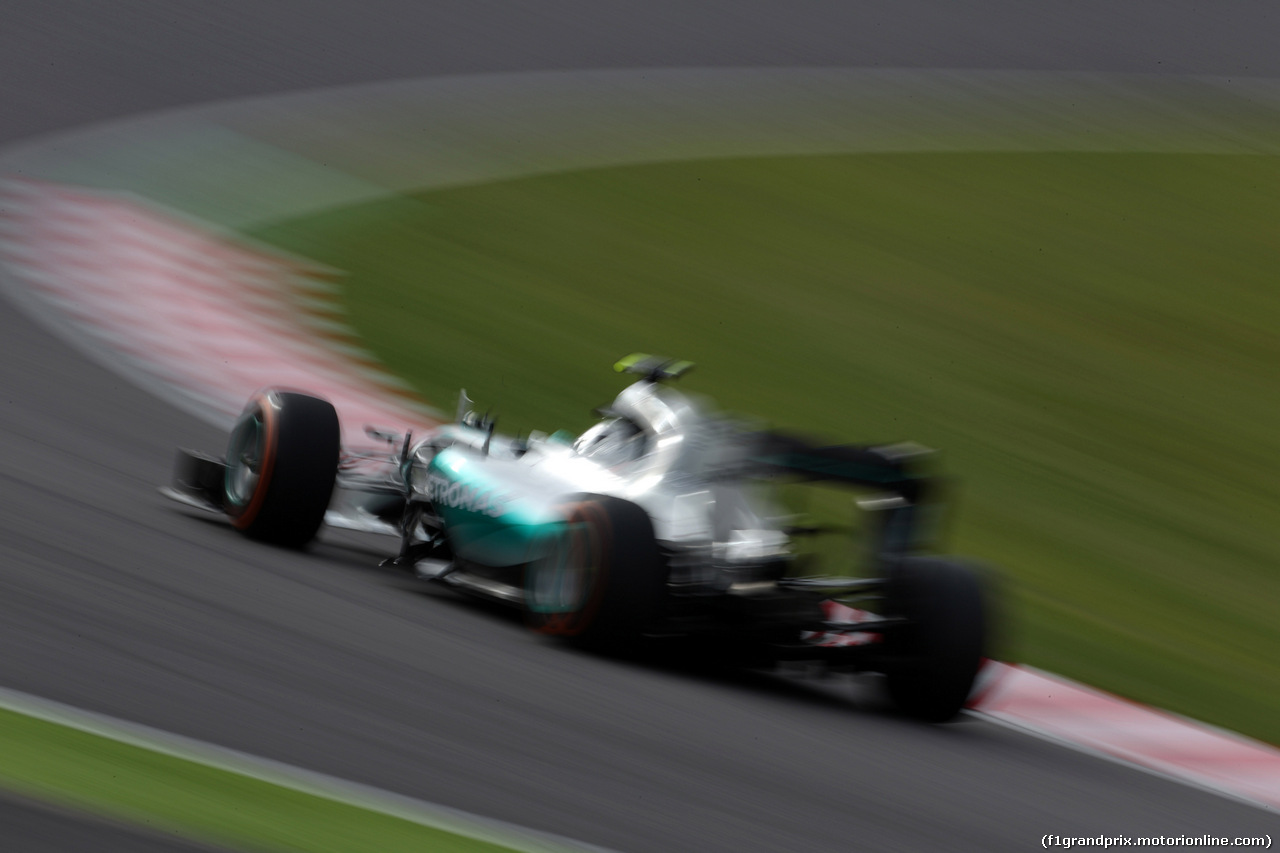GP GIAPPONE, 26.09.2015 - Qualifiche, Nico Rosberg (GER) Mercedes AMG F1 W06