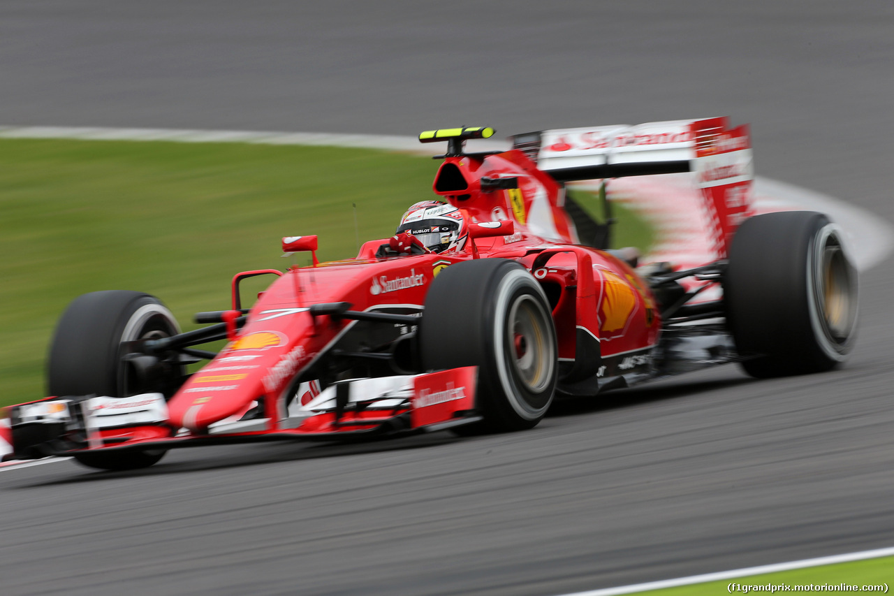 GP GIAPPONE, 26.09.2015 - Qualifiche, Kimi Raikkonen (FIN) Ferrari SF15-T