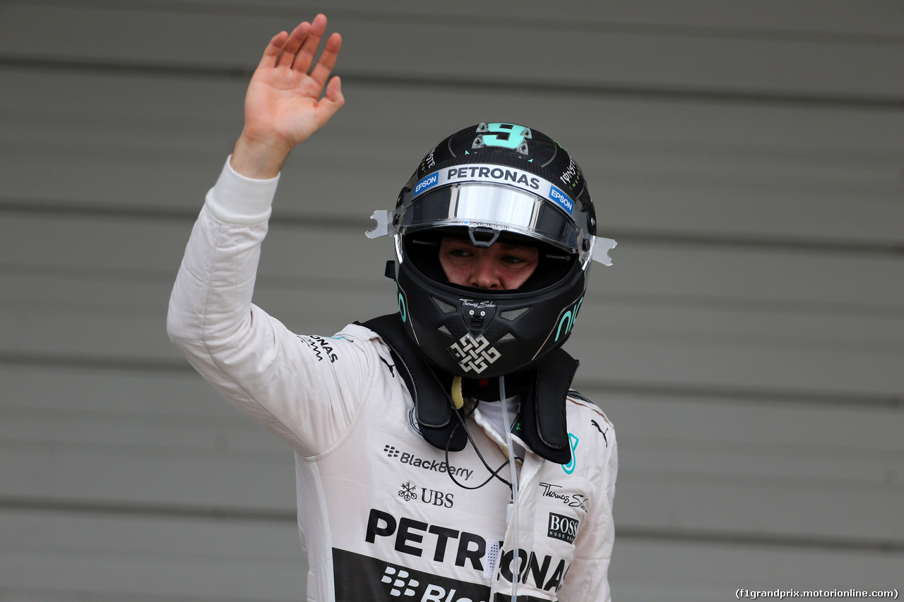 GP GIAPPONE, 26.09.2015 - Qualifiche, Nico Rosberg (GER) Mercedes AMG F1 W06 pole position