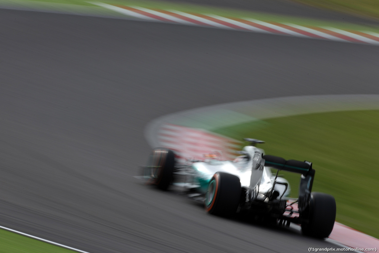 GP GIAPPONE, 26.09.2015 - Qualifiche, Lewis Hamilton (GBR) Mercedes AMG F1 W06
