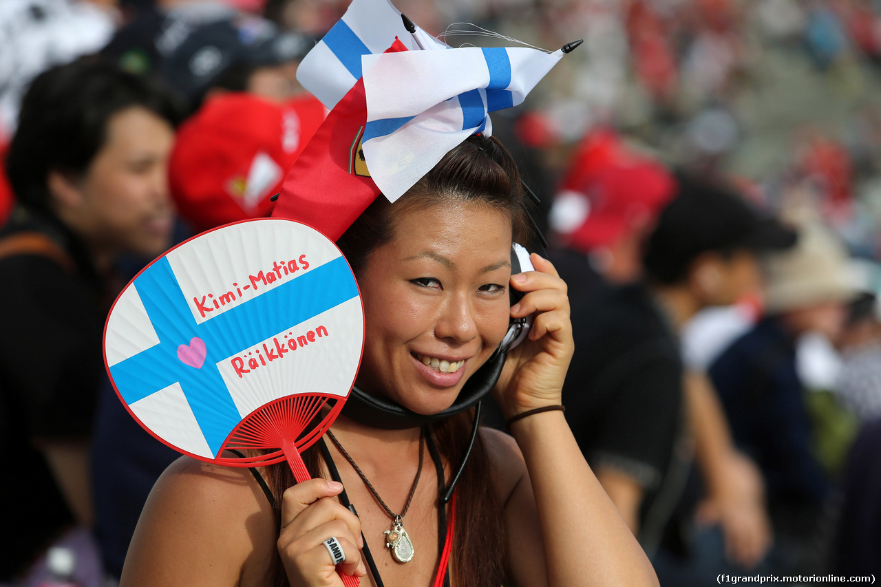 GP GIAPPONE, 26.09.2015 - Qualifiche, Fans