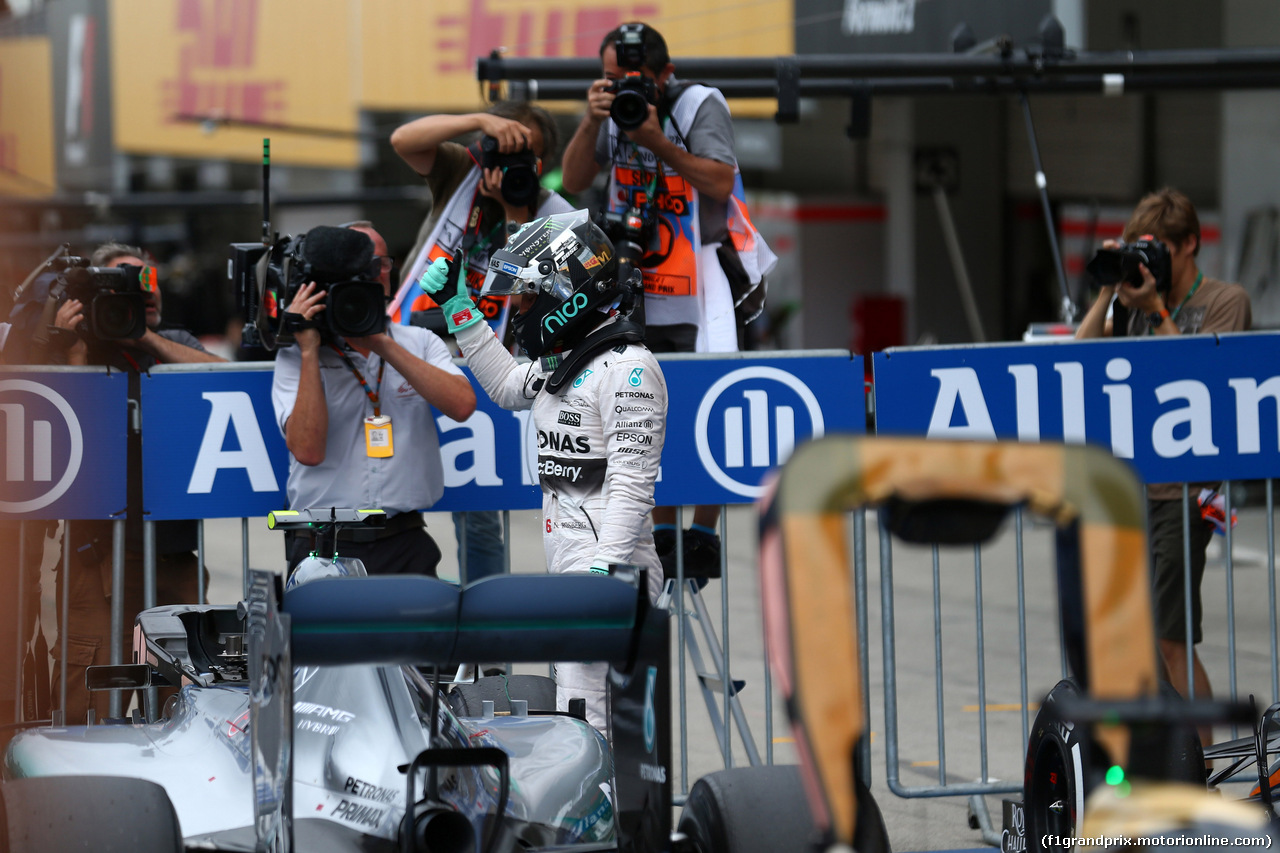 GP GIAPPONE, 26.09.2015 - Qualifiche, Nico Rosberg (GER) Mercedes AMG F1 W06 pole position