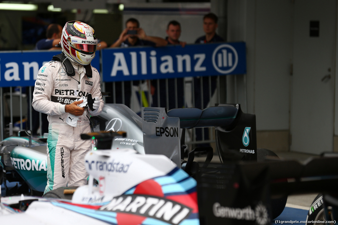 GP GIAPPONE, 26.09.2015 - Qualifiche, Lewis Hamilton (GBR) Mercedes AMG F1 W06