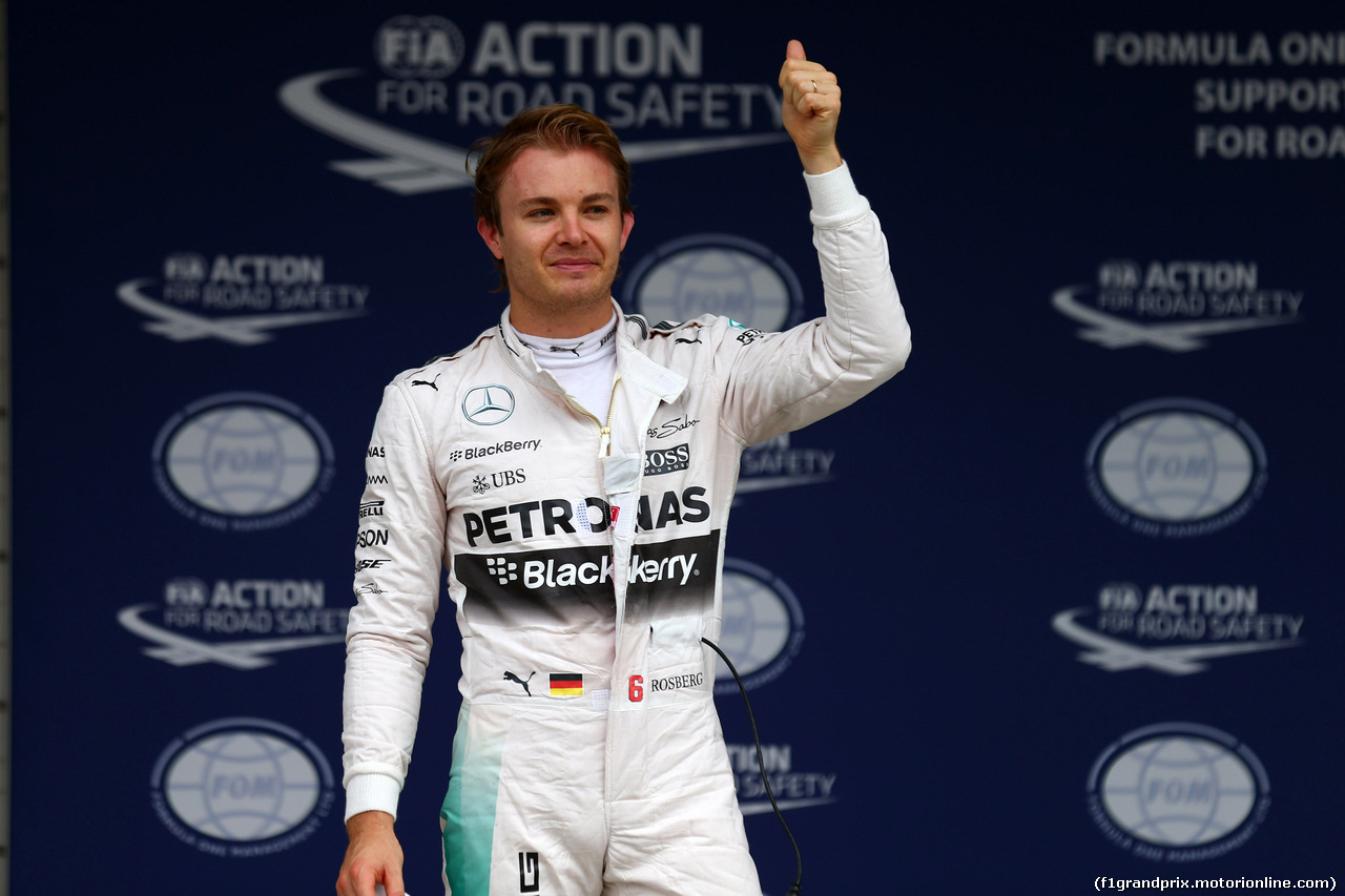 GP GIAPPONE, 26.09.2015 - Qualifiche, Nico Rosberg (GER) Mercedes AMG F1 W06 pole position