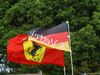 GP GIAPPONE, 26.09.2015 - Qualifiche, Ferrari e german flags