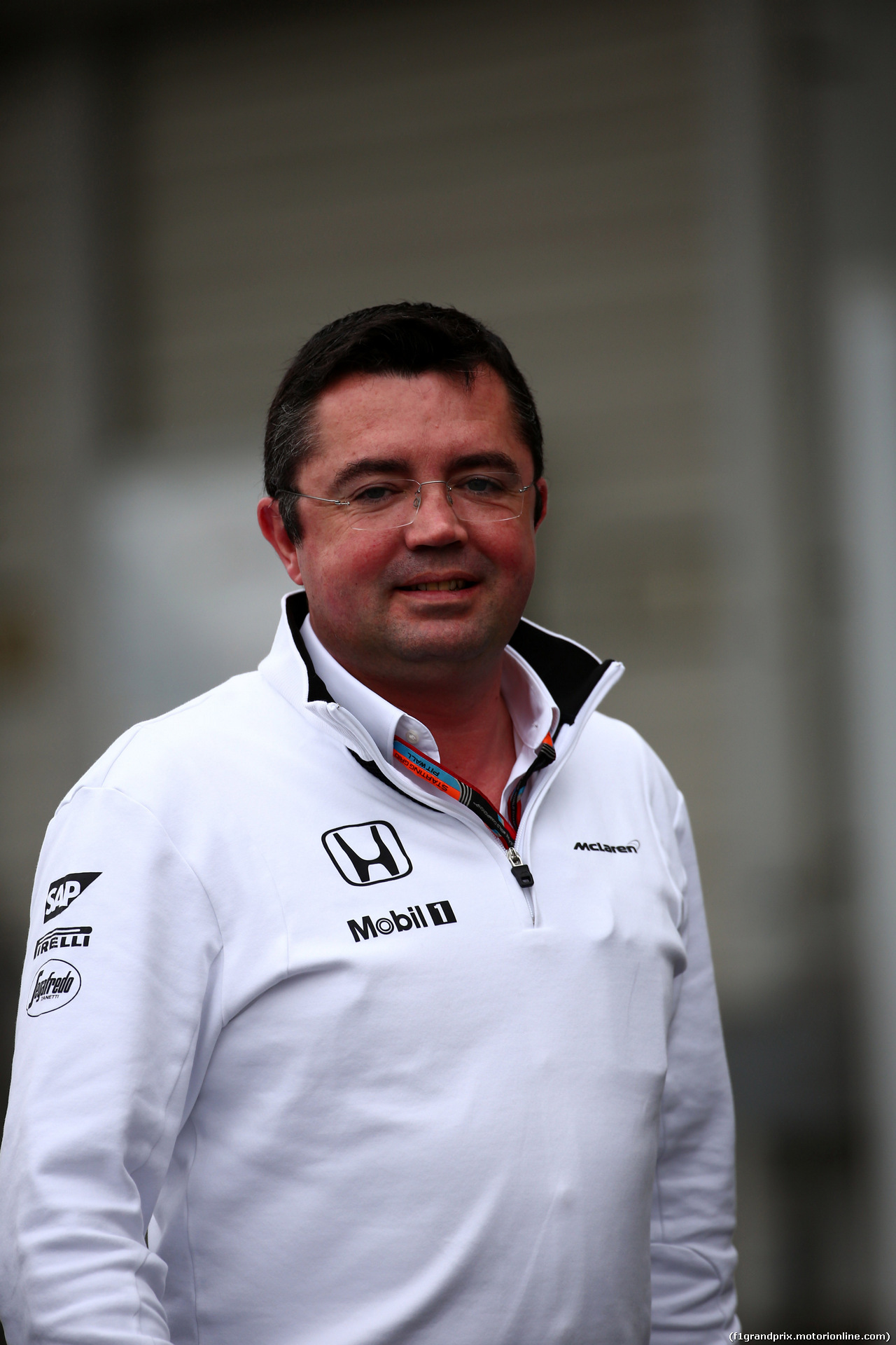 GP GIAPPONE, 25.09.2015 - Eric Boullier (FRA) McLaren Racing Director