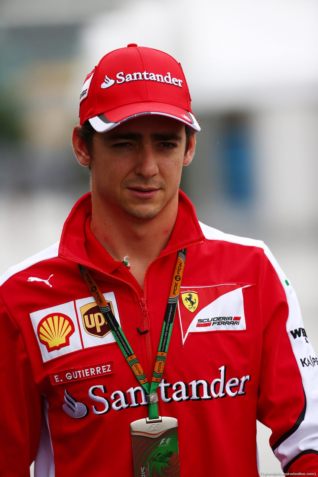 GP GIAPPONE, 25.09.2015 - Esteban Gutierrez (MEX) Ferrari Test e Reserve Driver