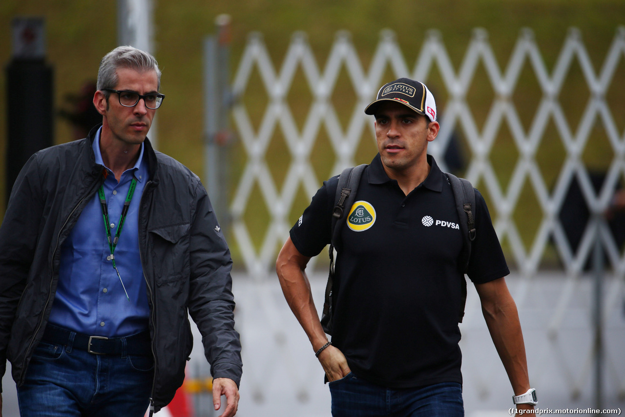 GP GIAPPONE, 25.09.2015 - Pastor Maldonado (VEN) Lotus F1 Team E23