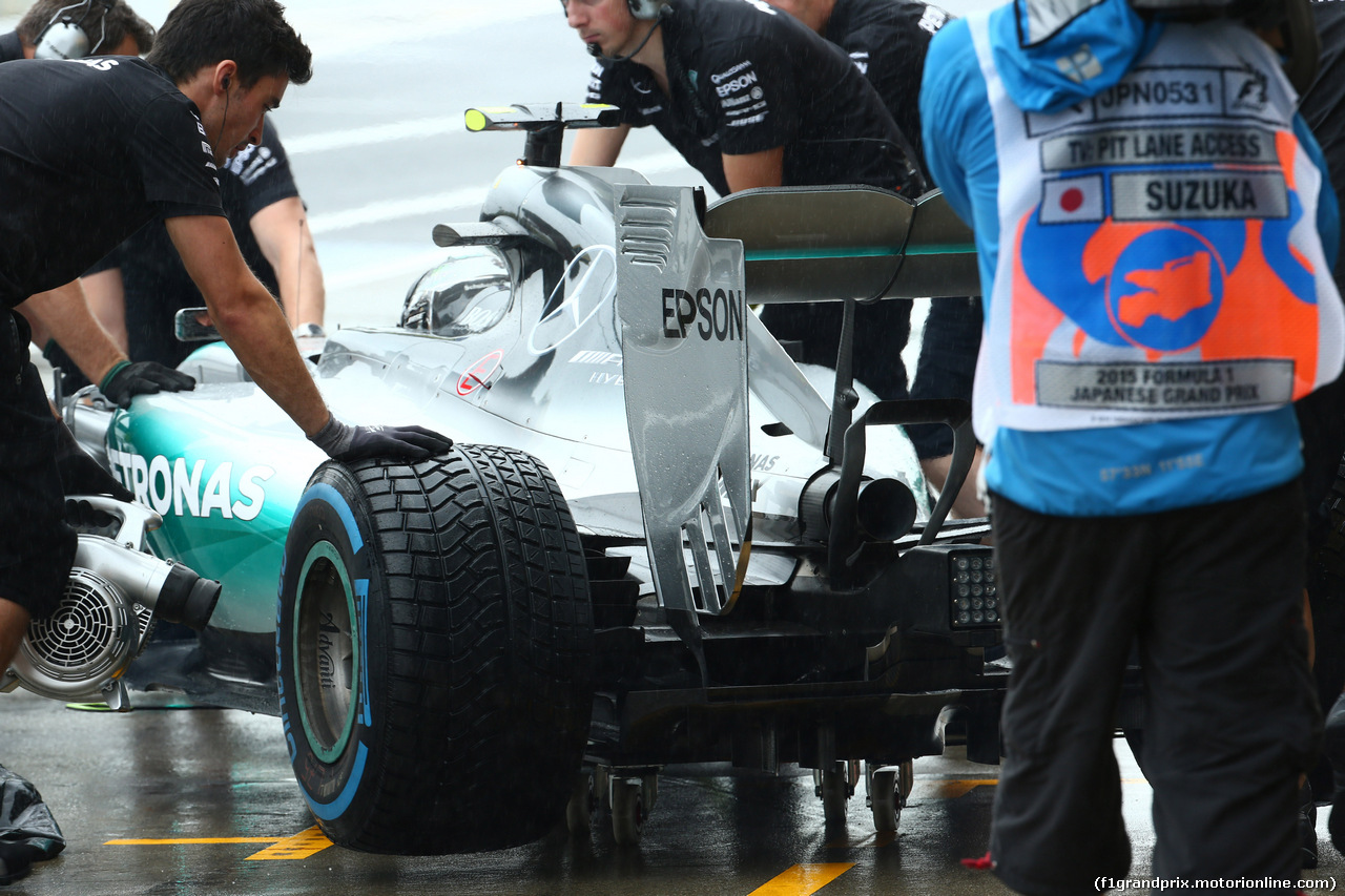 GP GIAPPONE, 25.09.2015 - Prove Libere 1, Nico Rosberg (GER) Mercedes AMG F1 W06