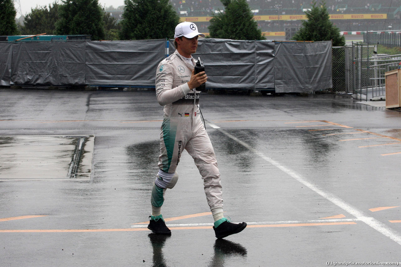 GP GIAPPONE, 25.09.2015 - Prove Libere 1, Nico Rosberg (GER) Mercedes AMG F1 W06
