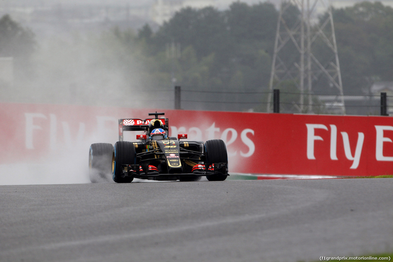 GP GIAPPONE, 25.09.2015 - Prove Libere 1, Jolyon Palmer (GBR) Test Driver, Lotus F1 Team