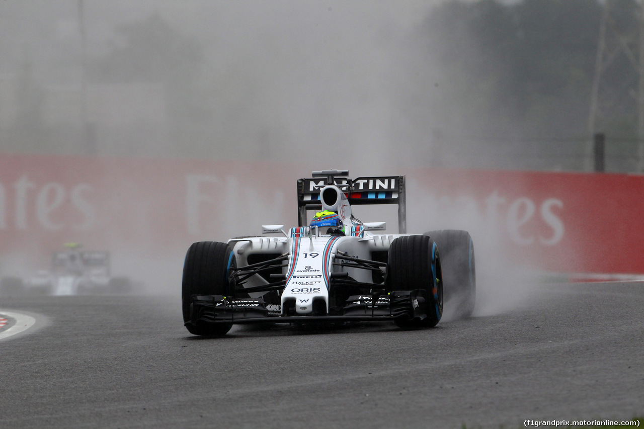 GP GIAPPONE, 25.09.2015 - Prove Libere 1, Felipe Massa (BRA) Williams F1 Team FW37