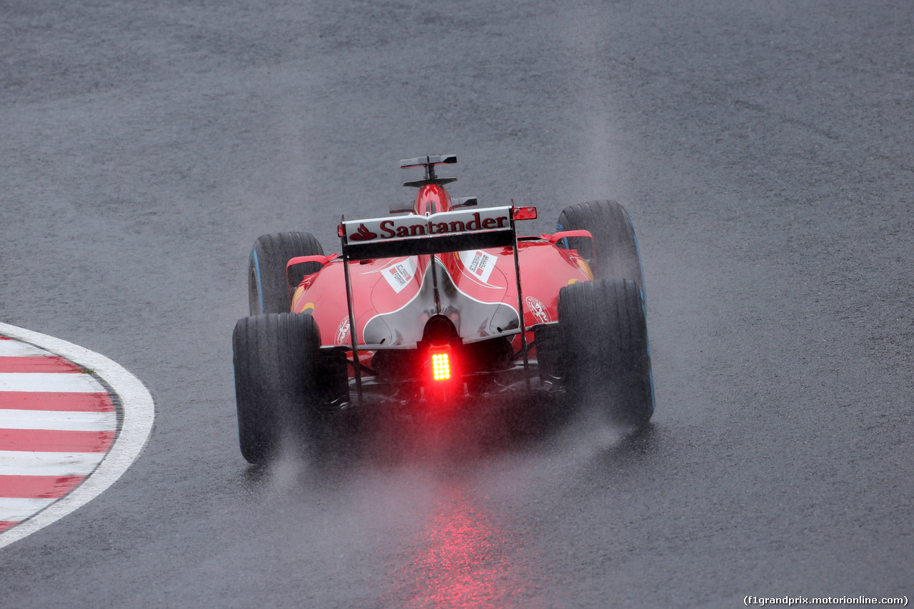 GP GIAPPONE, 25.09.2015 - Prove Libere 1, Sebastian Vettel (GER) Ferrari SF15-T