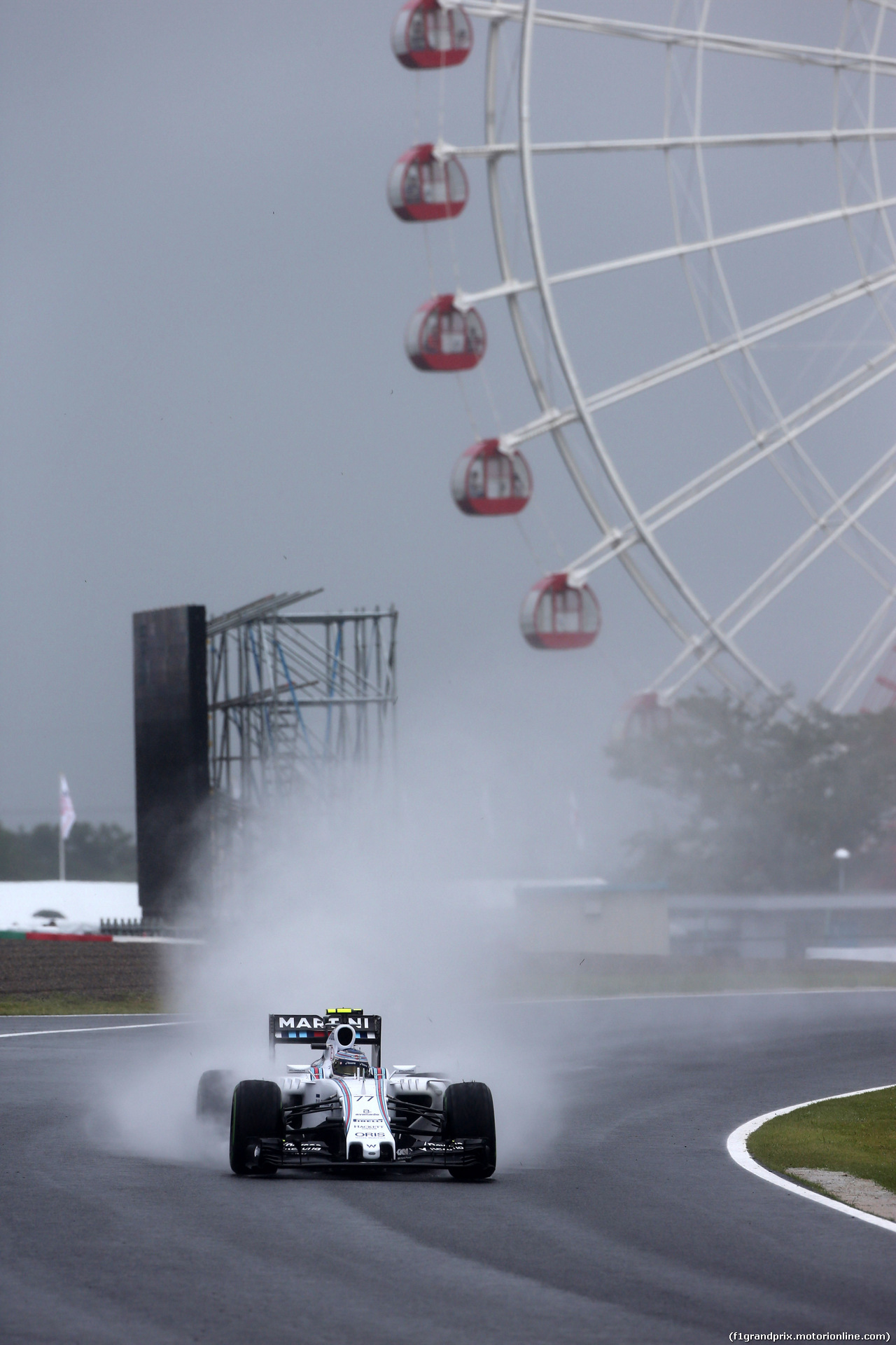 GP GIAPPONE, 25.09.2015 - Prove Libere 1, Valtteri Bottas (FIN) Williams F1 Team FW37