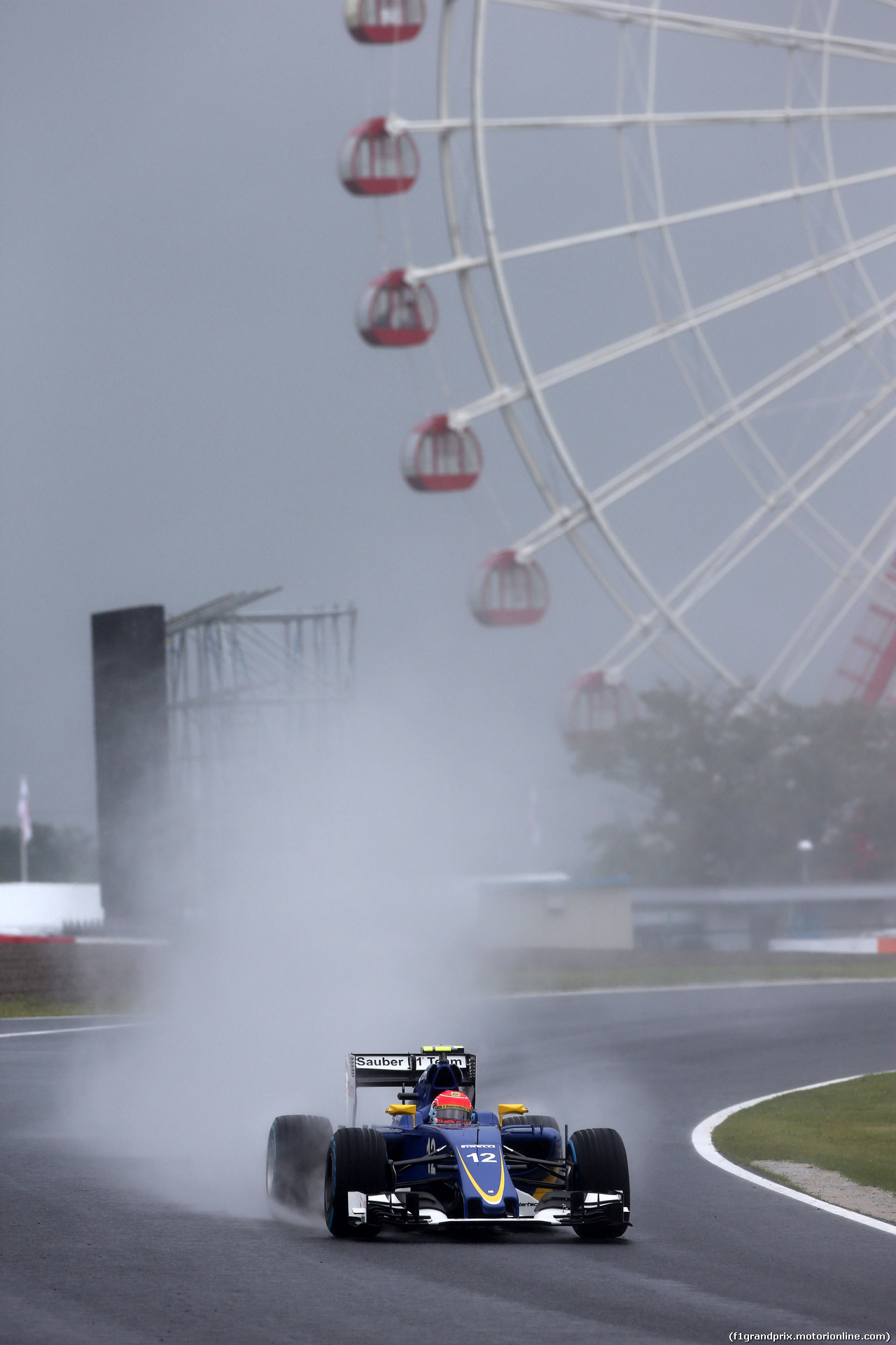 GP GIAPPONE, 25.09.2015 - Prove Libere 1, Felipe Nasr (BRA) Sauber C34