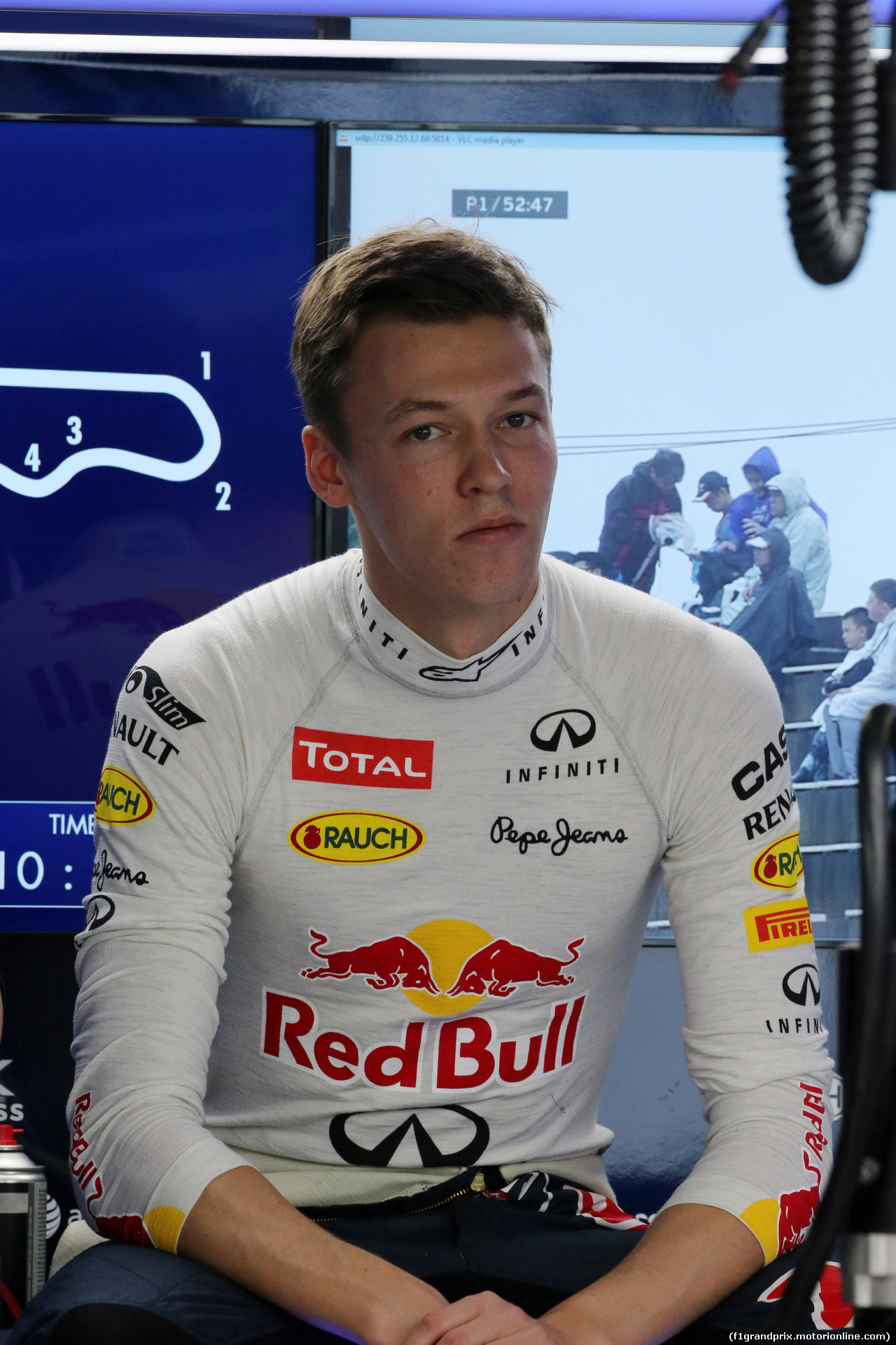 GP GIAPPONE, 25.09.2015 - Prove Libere 1, Daniil Kvyat (RUS) Red Bull Racing RB11