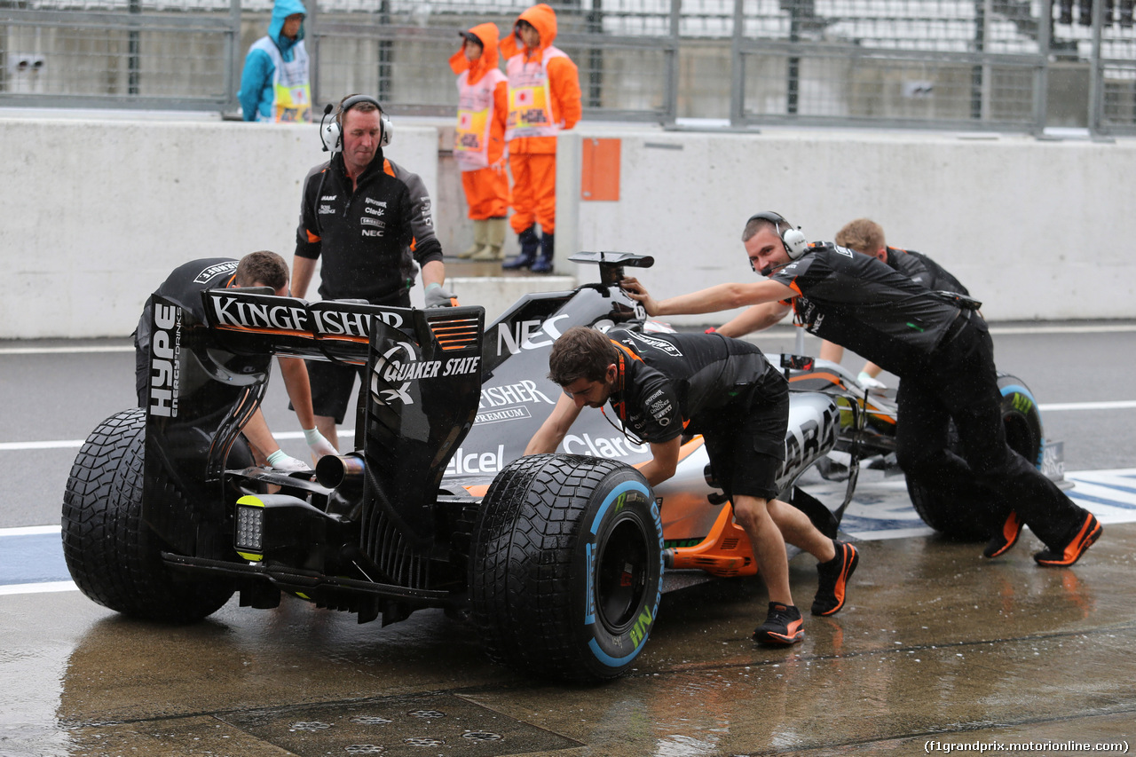 GP GIAPPONE, 25.09.2015 - Prove Libere 1, Nico Hulkenberg (GER) Sahara Force India F1 VJM08
