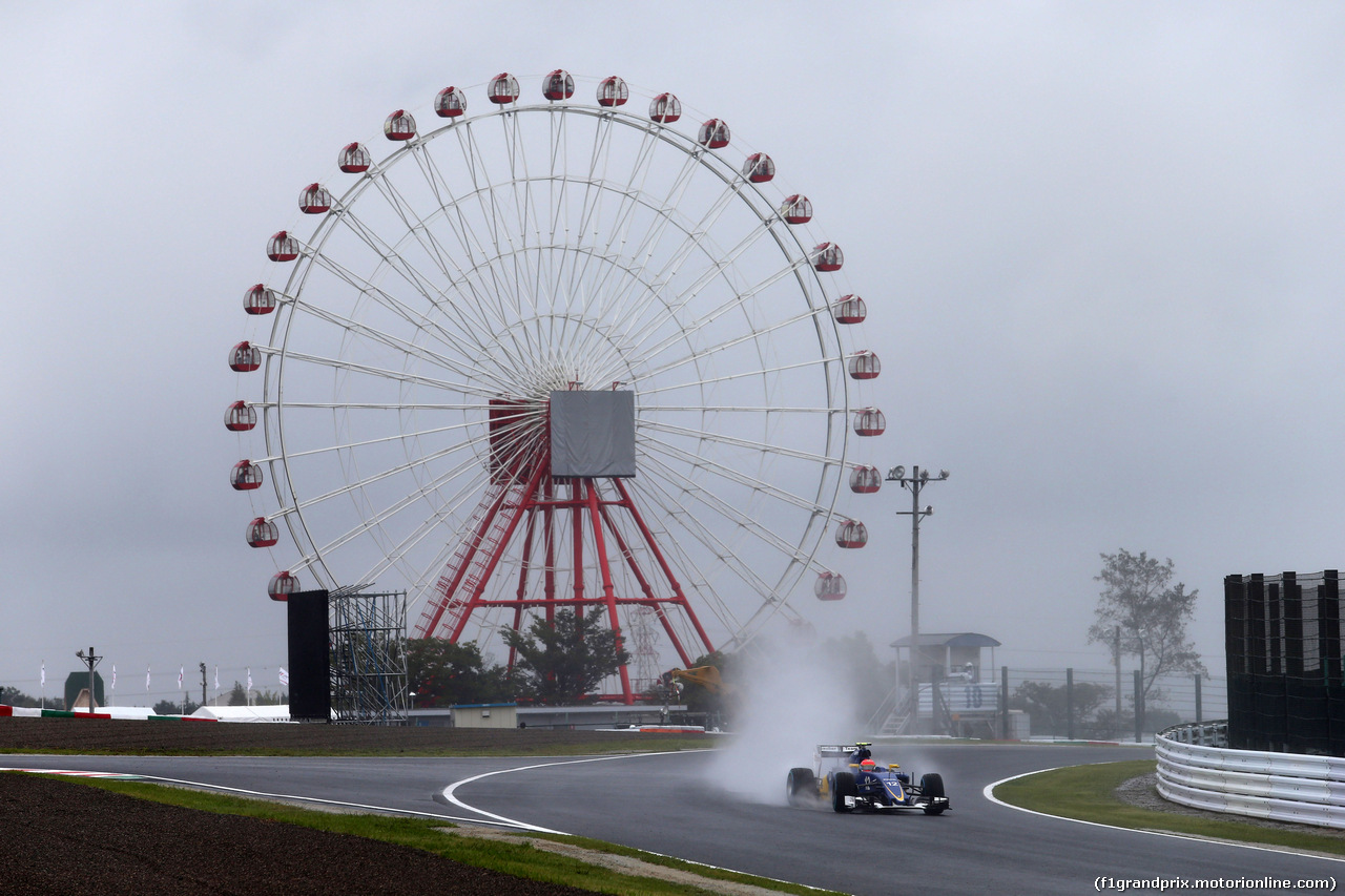 GP GIAPPONE, 25.09.2015 - Prove Libere 1, Felipe Nasr (BRA) Sauber C34