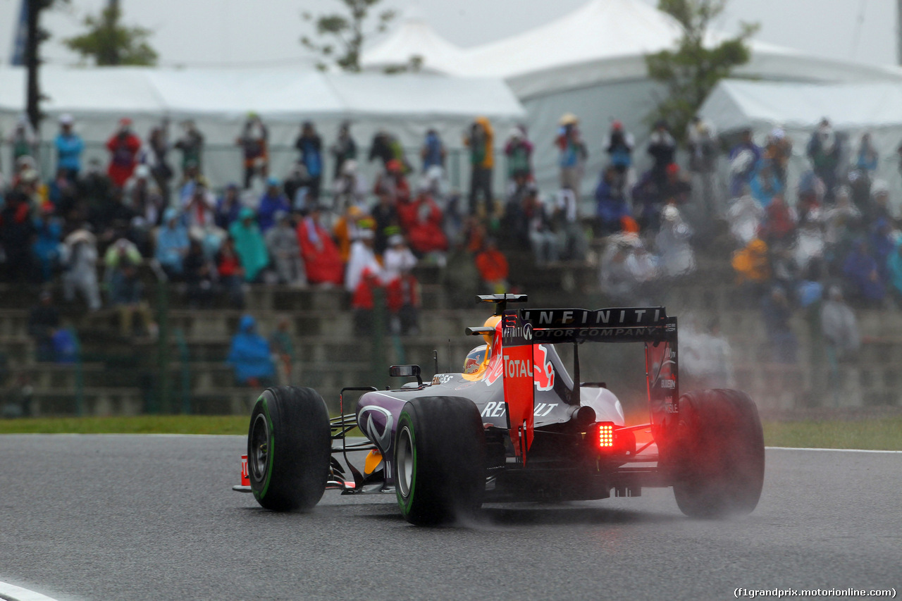 GP GIAPPONE, 25.09.2015 - Prove Libere 2, Daniel Ricciardo (AUS) Red Bull Racing RB11