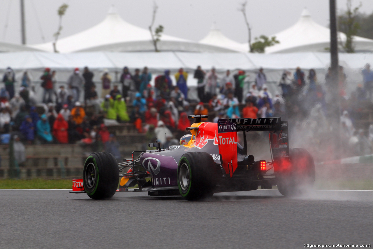 GP GIAPPONE, 25.09.2015 - Prove Libere 2, Daniel Ricciardo (AUS) Red Bull Racing RB11